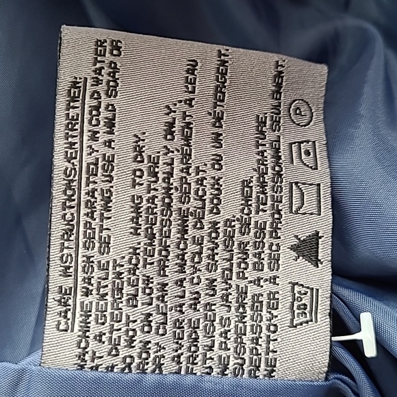 Novelti AJG Belted Blue Trench Jacket Plus Size 2X - Picture 11 of 11